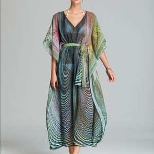 NWT Echo “Rainbow Falls” Coverup Dress